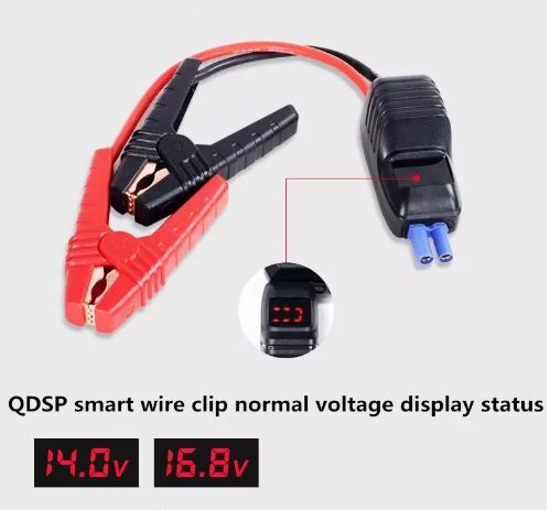 for cars 2000 Amp campers lorries and motorbikes DoBo® Emergency Battery Jumper Cables with Clamps 