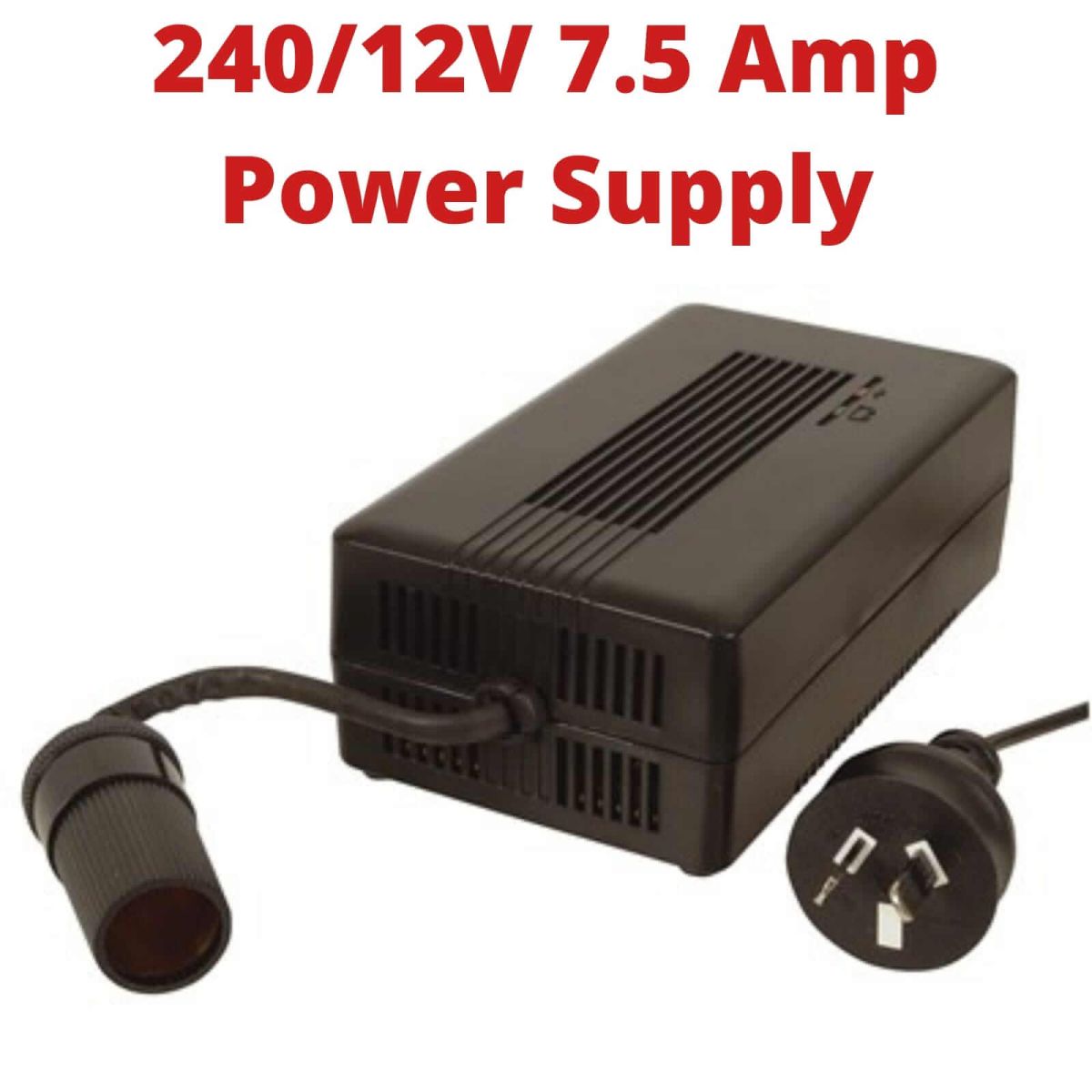 12VDC 7.5 Amp Switchmode Power Supply, portable fridge power