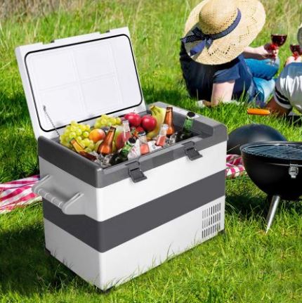 portable fridge battery