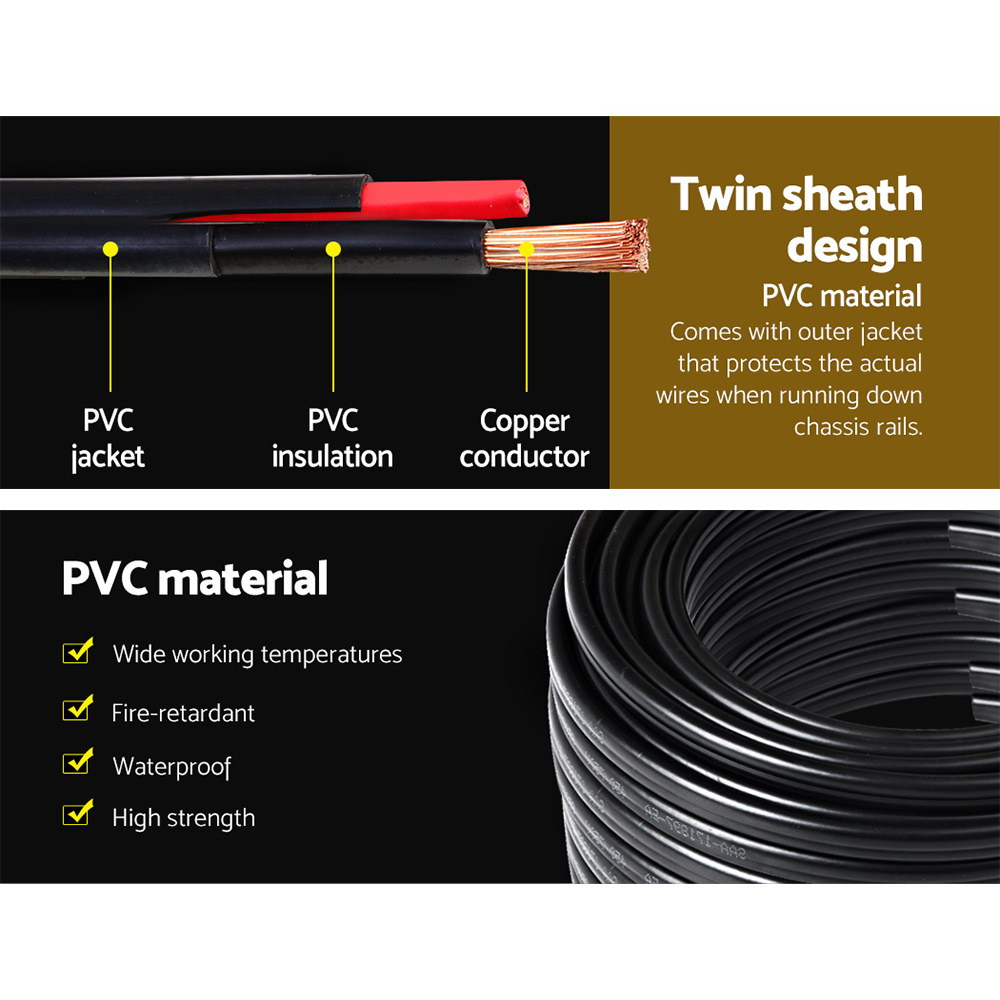 6mm twin core cable, 6mm twin core cable amp rating, 6mm twin core auto cable