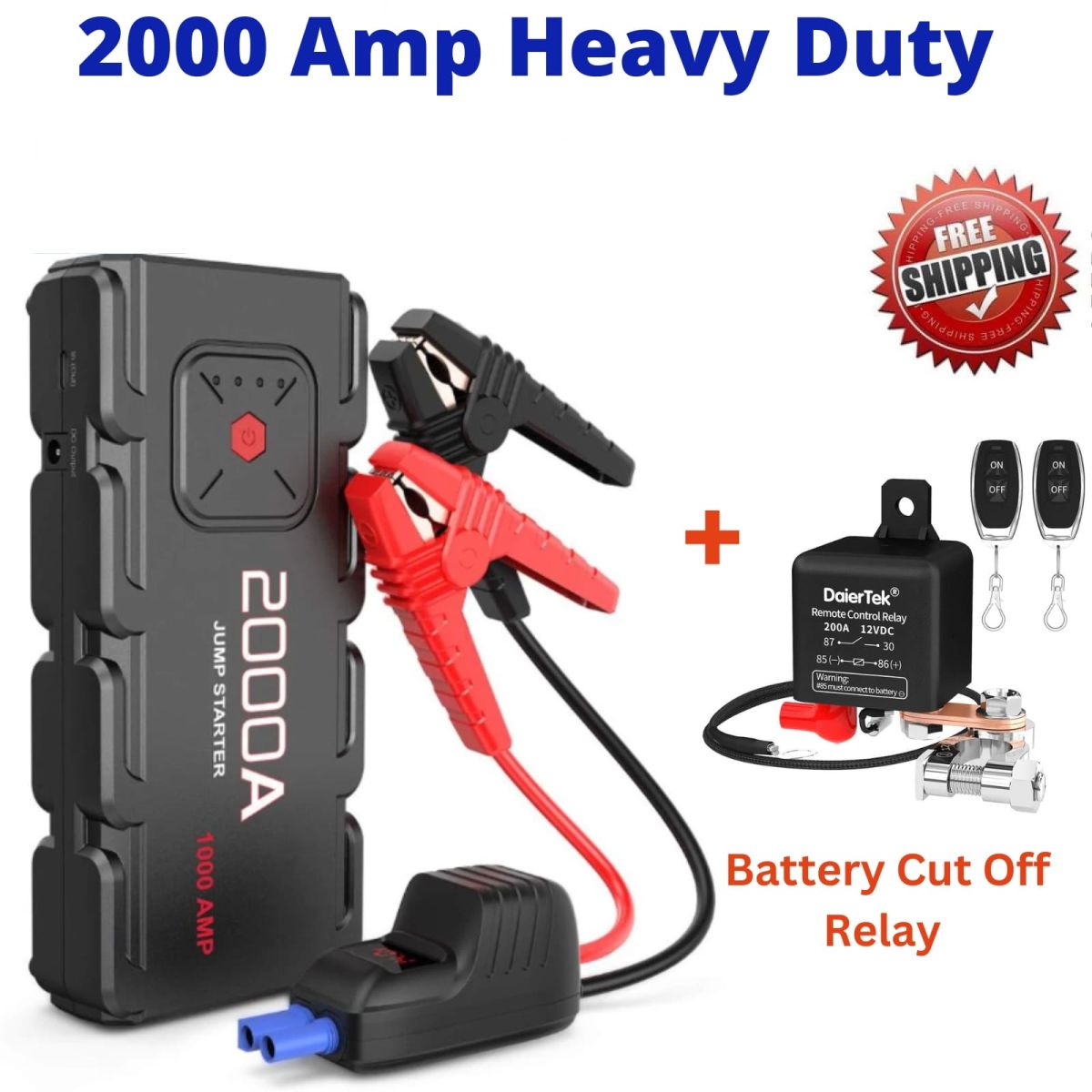 jump starter pack, car jump starter, battery jump starter pack