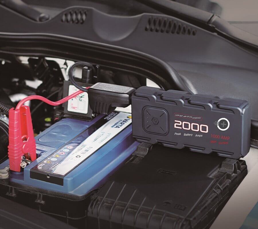 2000A jump starter, portable jump starter, jump starter charger