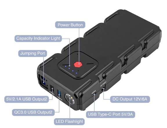 1500 amp jump starter, jump starter autobarns