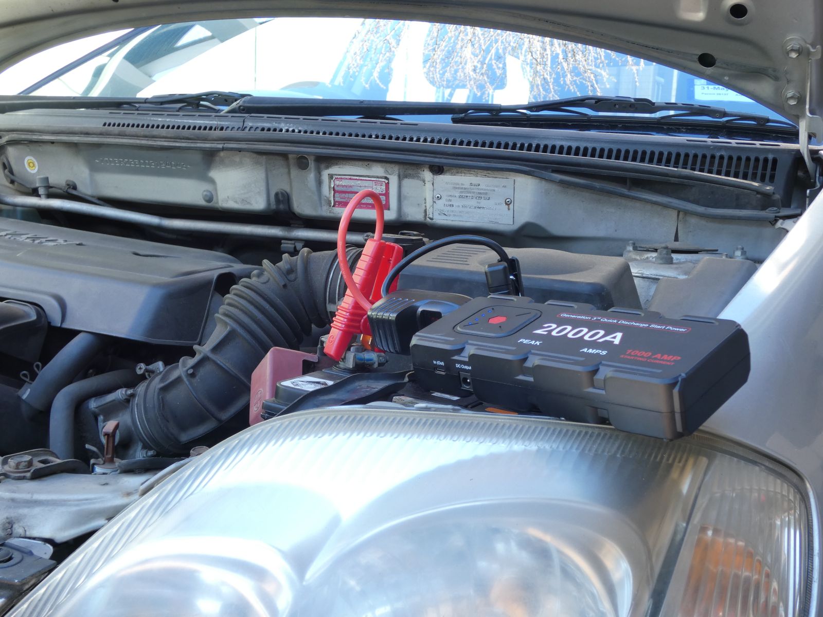 jump starter power pack portable