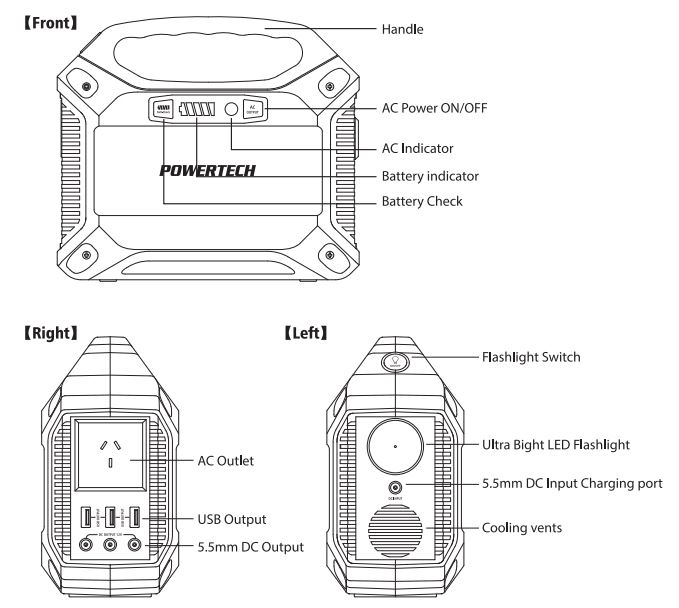 power station 12V 