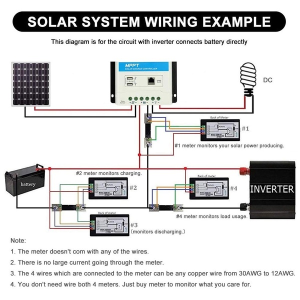 LCD Voltage Current Monitor