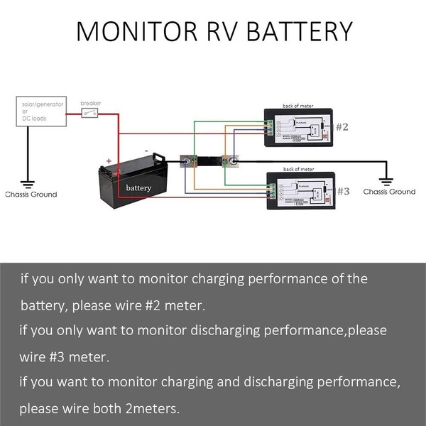 LCD Voltage Current Monitor