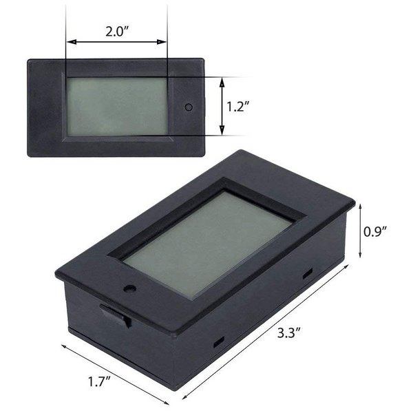 LCD Voltage Current Monitor