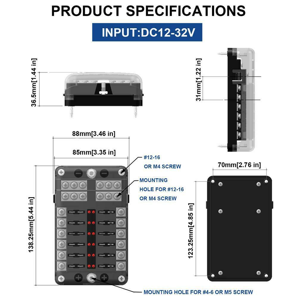 Fuse block 