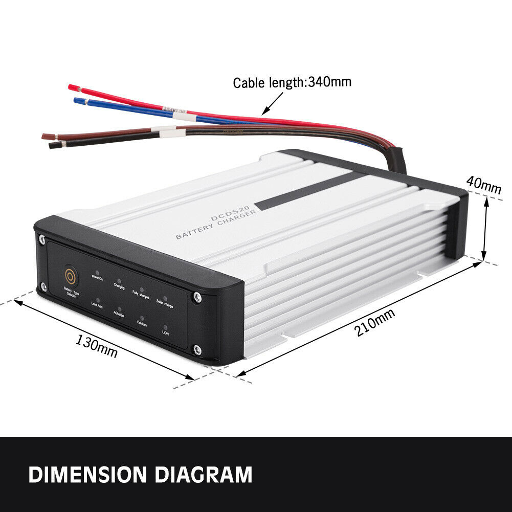 POWERTECH 20AMP DC-DC CHARGER