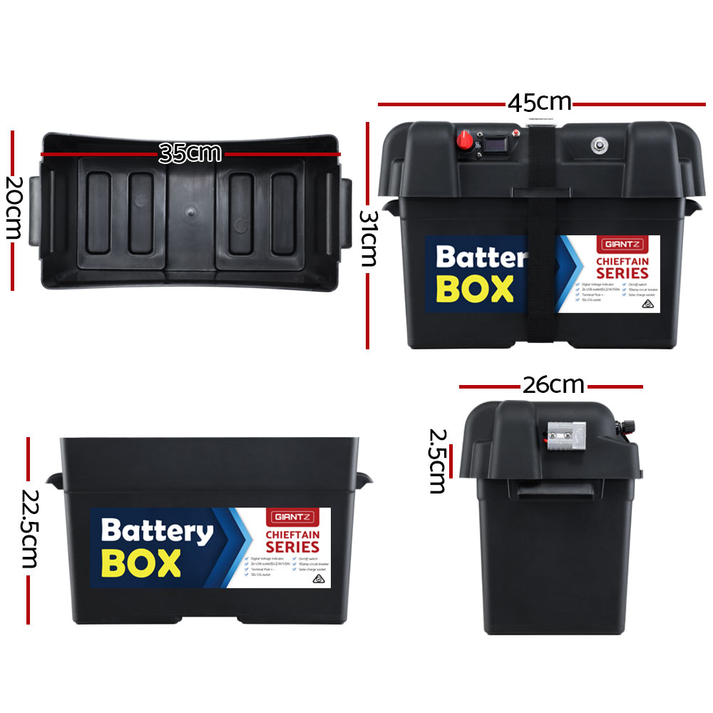 battery box dual battery system