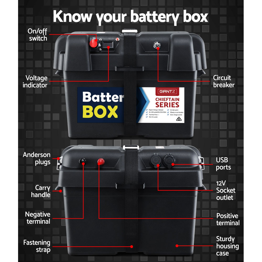 battery box dual battery system