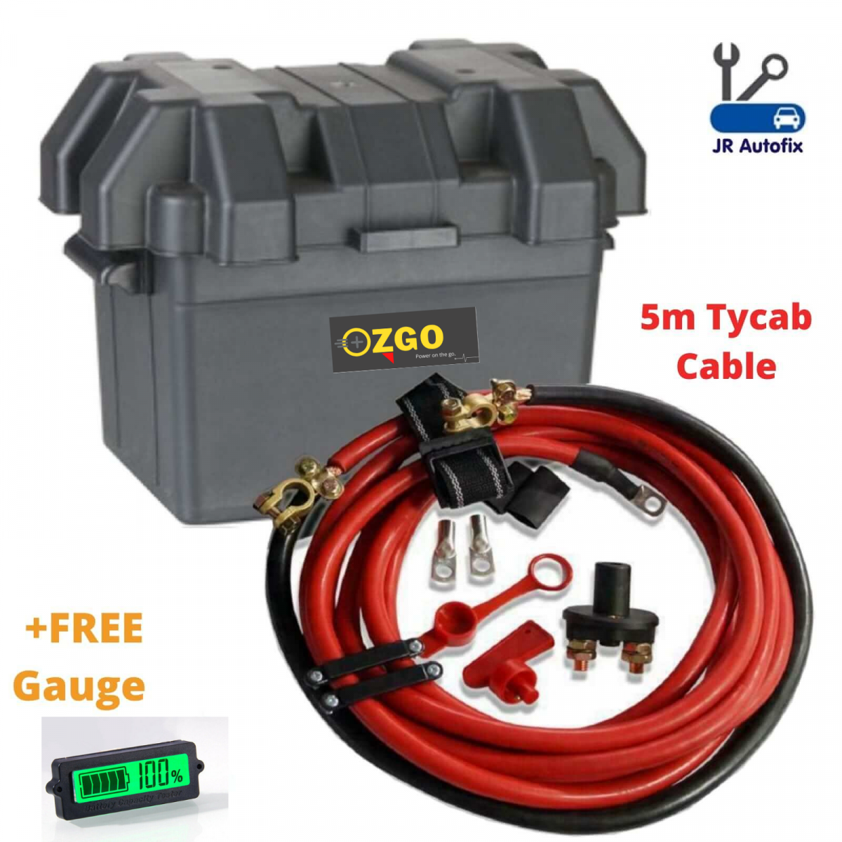 Universal Battery Relocation kit, Battery BOX 2B&S Cable,Battery Relocation kit Ford 