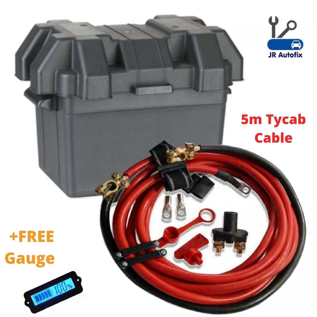 Universal Battery Relocation kit, Battery BOX 2B&S Cable 