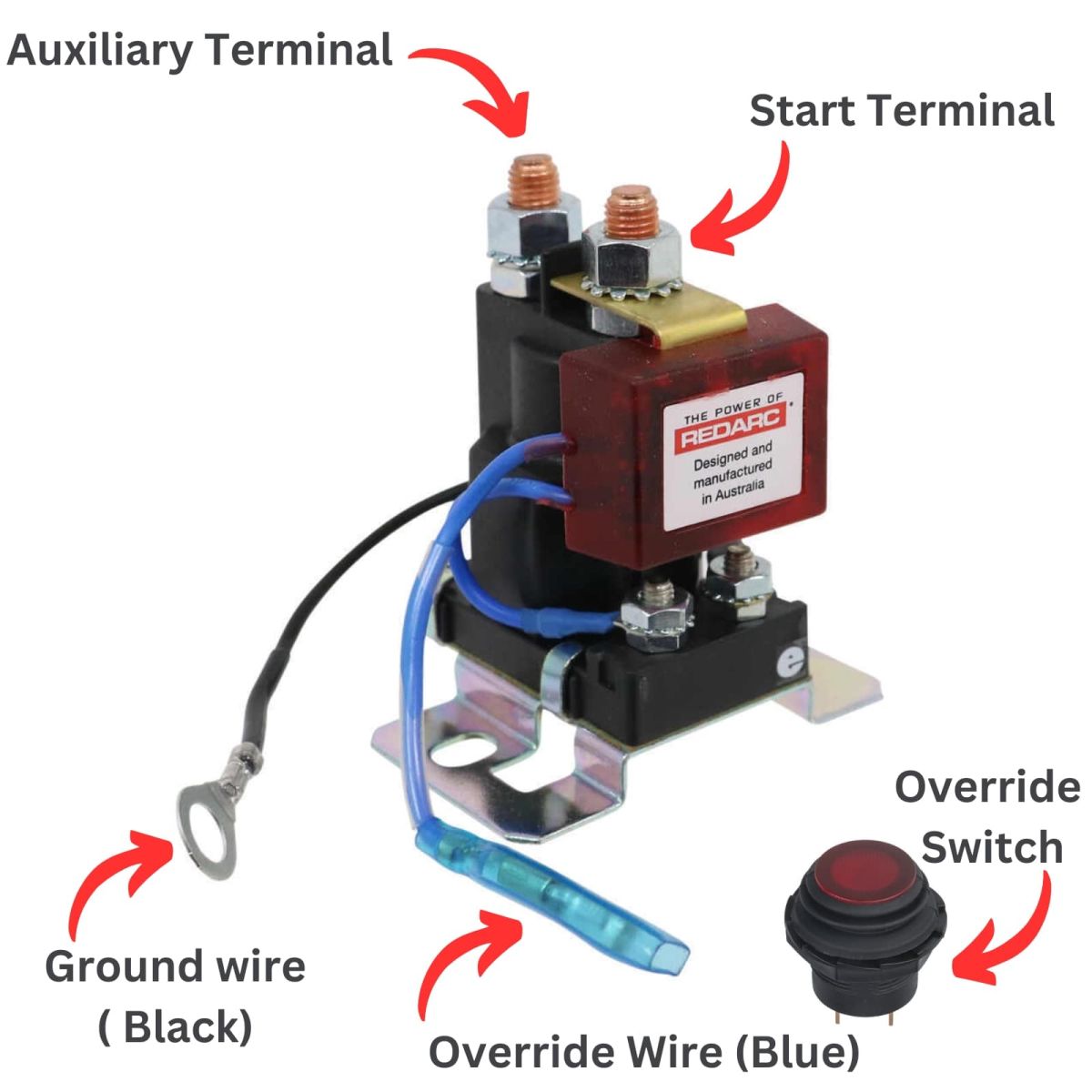 Redarc dual battery isolator, Dual battery isolator, Dual Battery 
Isolator switch