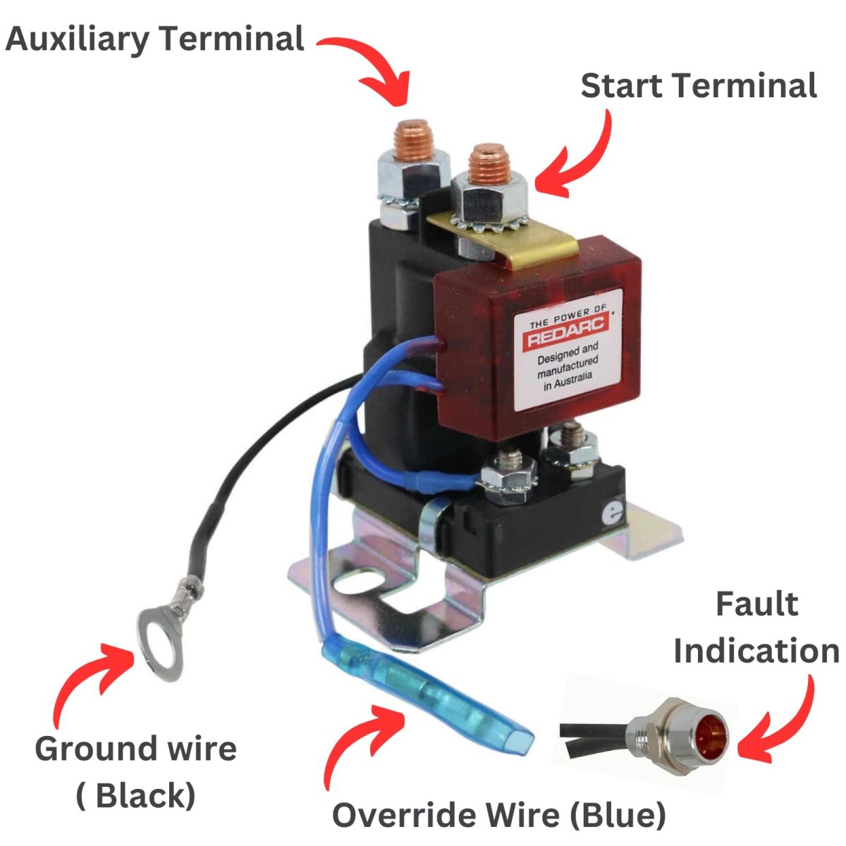 Redarc dual battery isolator, Dual battery isolator, Dual Battery 
Isolator switch