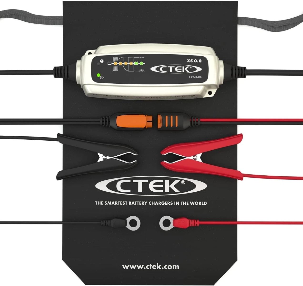 ctek charger, ctek charger stages, ctek xs 0.8