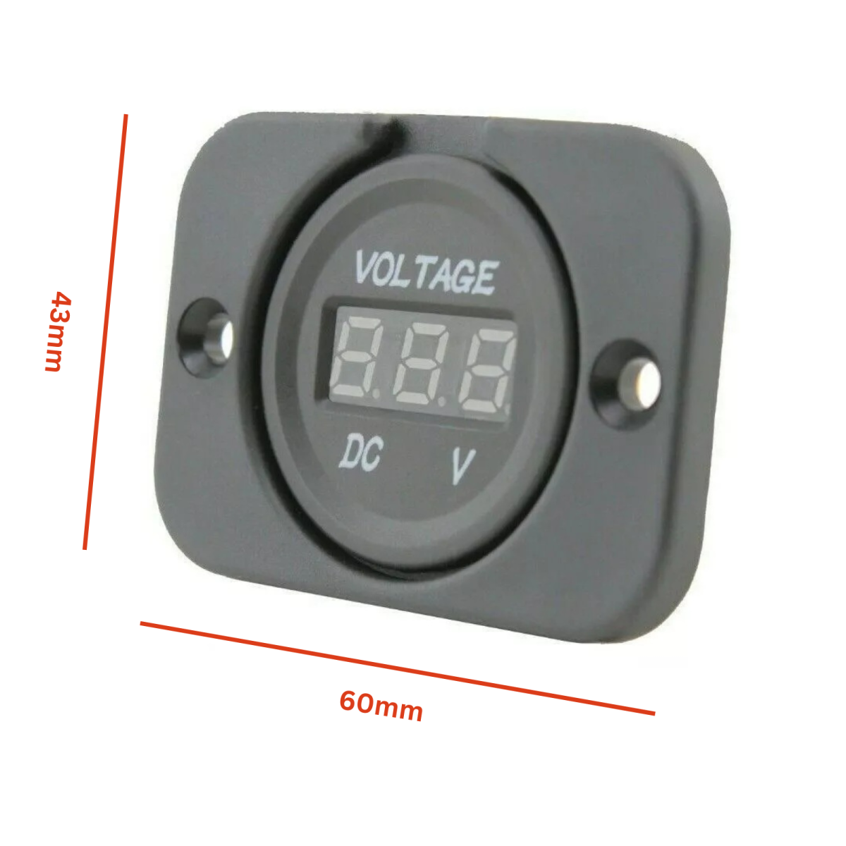 12v gauge, 12v car voltmeter, 12v battery display