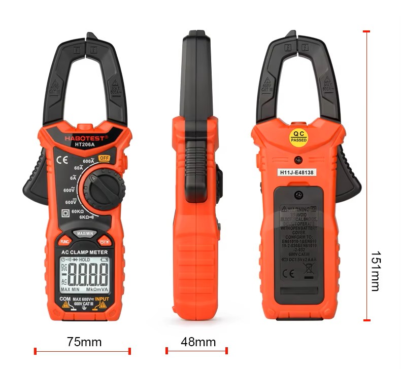 Digital Clamp Meter, dc clamp meter, dc current clamp meter
