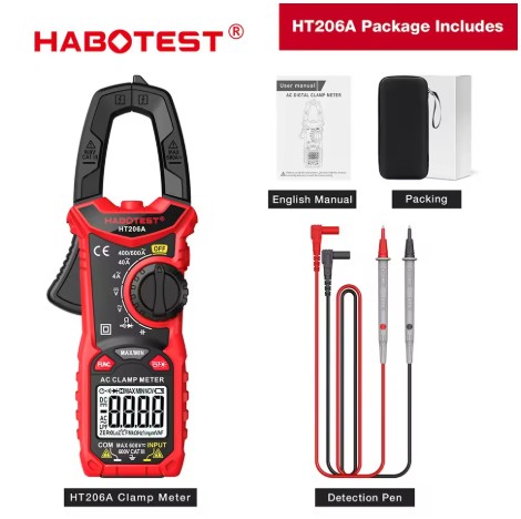 Digital Clamp Meter, dc clamp meter, dc current clamp meter
