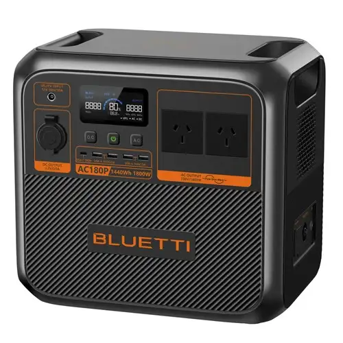 bluetti ac180p, bluetti 1800w power station, camping power station
