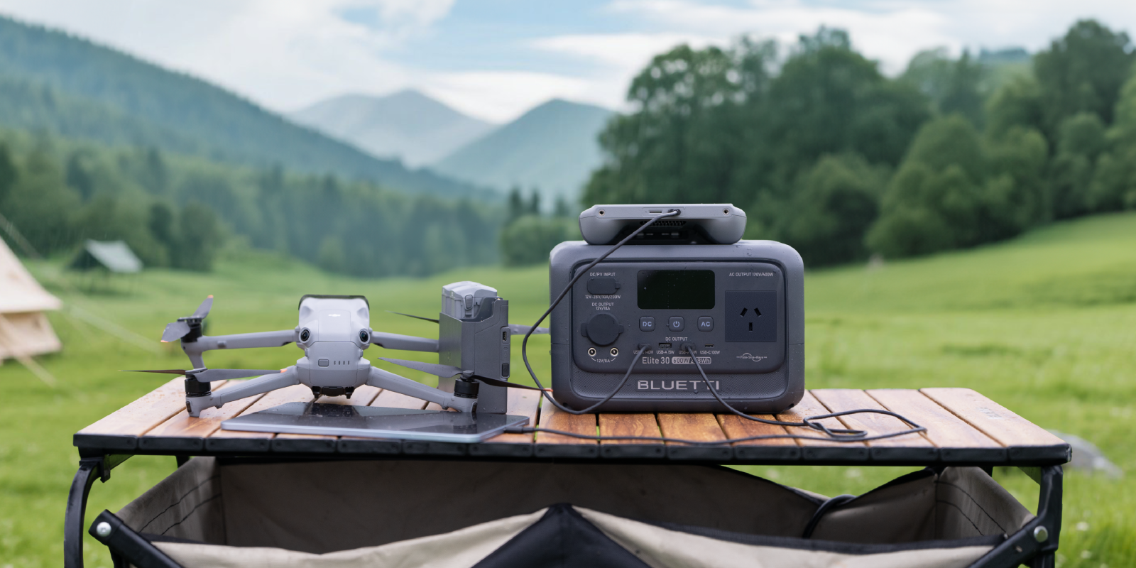 bluetti premium 30 v2, bluetti 600w power station, camping power station