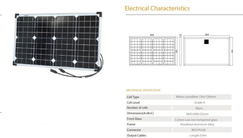 40w solar panel, solar panel charger, solar panel charger portable