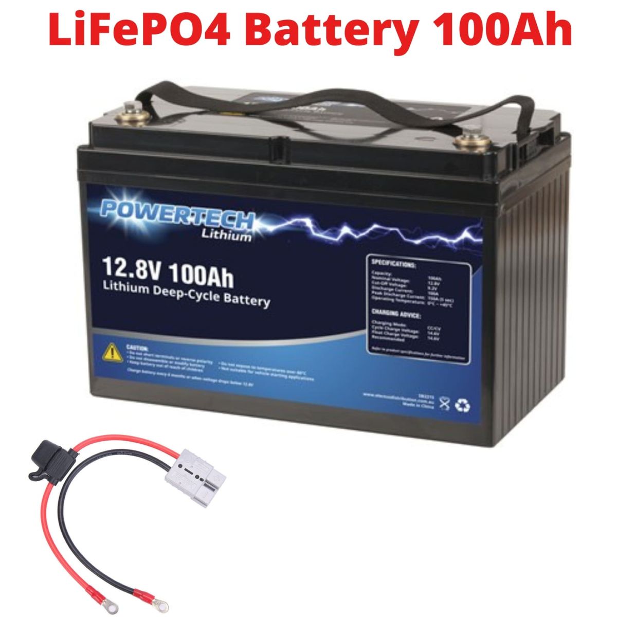 100Ah Lithium battery, 12V 100 Ah lithium battery, powertech lithium battery