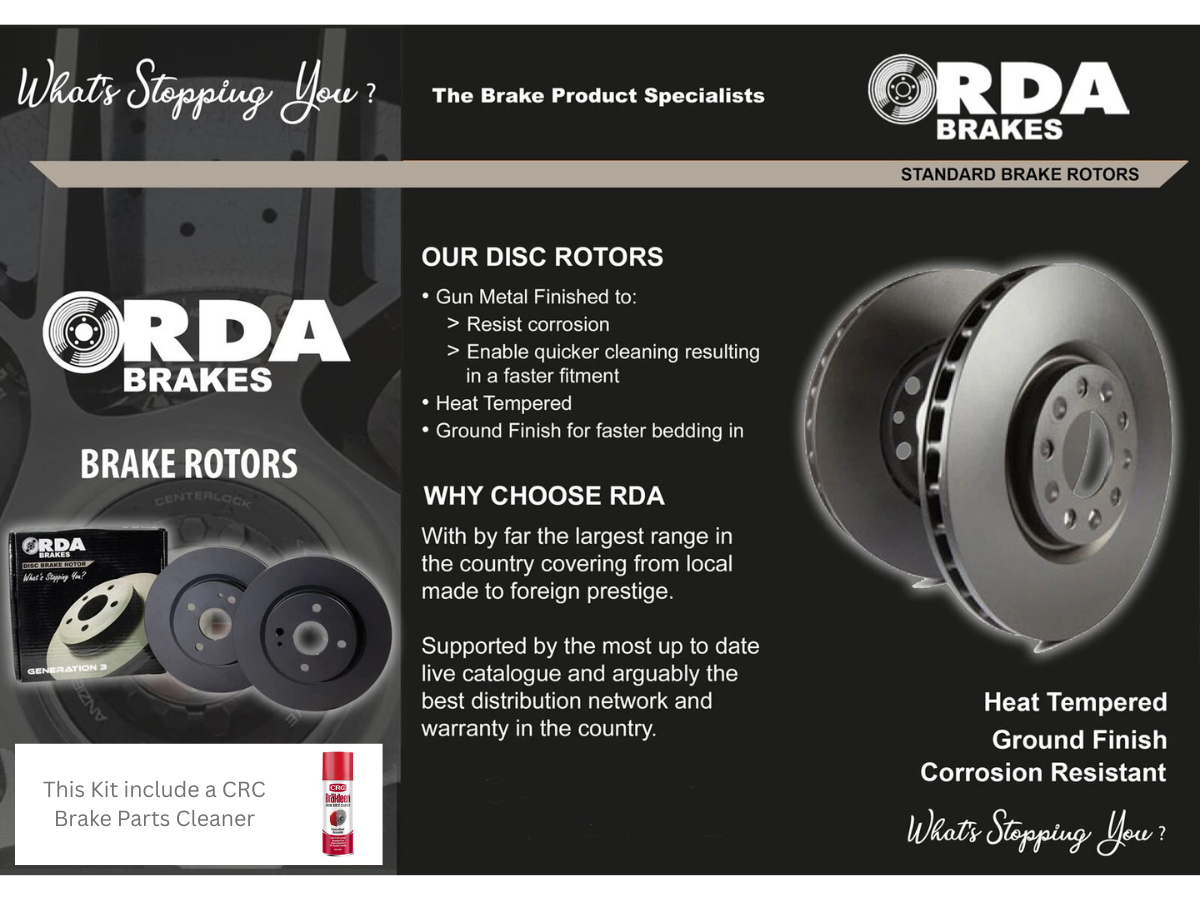 ford falcon brake rotors