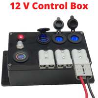 12 Volt Control Box Power Distribution Compact Offroad Dual battery compatible 4WD