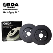 RDA FRONT DISC BRAKE ROTORS GEN3 287mm FOR FORD FALCON XYXWXAXB 1969-1975 RDA106H Ground Finish  to Enhance Initial Brake Performance