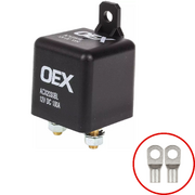 OEX 12v Relay DC Heavy Duty Switch Car 100A Car SUV High Current Blade Stud Terminals NO Contacts