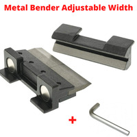 Sheet Metal Bender - Pan Break Style 125(L)x30(W)mm Both Halves Vice Mounted