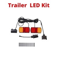 Roadvision LED Trailer Lamp Tail Lights Kit BR207K8X5 12V Stop/Tail/Ind/Ref/Lic