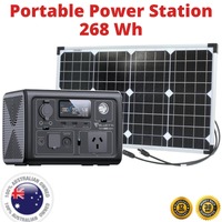 BLUETTI EB3A Portable Power Station 600W Lithium Battery Solar Generator 268Wh Camping Outdoor
