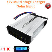 20Amp DC to DC Battery Charger MPPT Dual Battery System Kit Isolator Solar 12V in vehicle battery charger