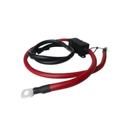 0B&S Cable Kit Inverter 250A MEGA Fuse & Holder 0B&S Red Black 1Metre For Easier Connection Between Your Battery and Your Inverter