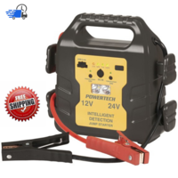 12/24V Jump Starter 1000A Emergency Power Battery Booster Truck ATV Boat Tractor