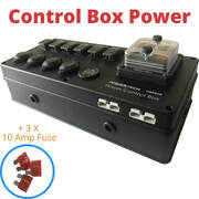 Powertech DC Control Box for External Battery with Voltage Display 4WD Caravan