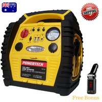 Portable Jump Starter 12V Caravan Battery Air Compressor Power Pack Booster USB