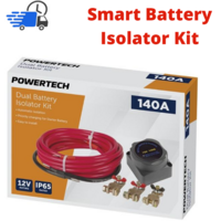 Smart 12V 140 Amp Dual Battery Isolator Kit Voltage Sensitive Relay Switch