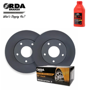 RDA Front Disc Brake Rotors Pads Kit For Holden Commodore VE VF V6 Omega SV6  including WM CALAIS, CAPRICE and STATESMAN V6